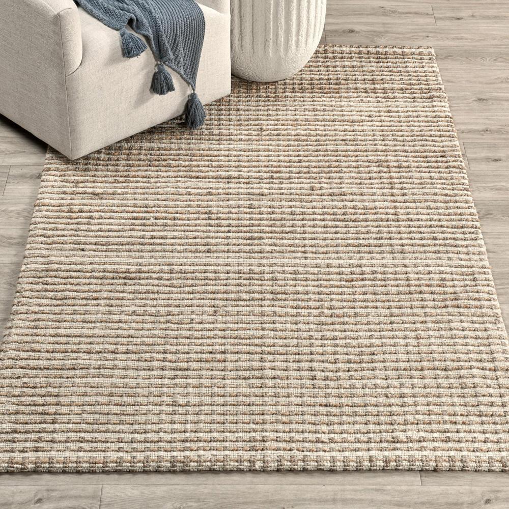 Villa by Classic Home - Huntington 5X8 Handwoven Jute Sustainable Ivory Accent Area Rug - 5W - Natural - 30091794 veiw 5