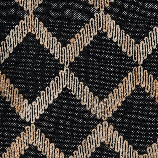Villa by Classic Home - Katerina Black/Natural Handwoven Area Rug  - 8W - Black, Natural - 30090925 veiw 2