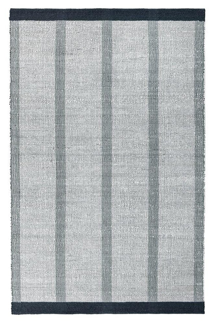 Villa by Classic Home - Kochi Jute Blend Striped Area Rug  - 8W - Ivory, Black - 30091615 veiw 1