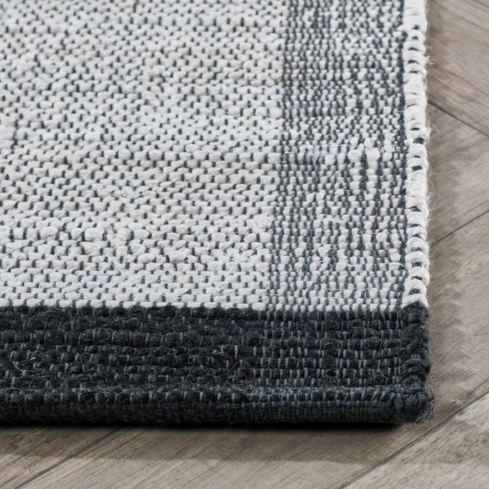 Villa by Classic Home - Kochi Jute Blend Striped Area Rug  - 8W - Ivory, Black - 30091615 veiw 3