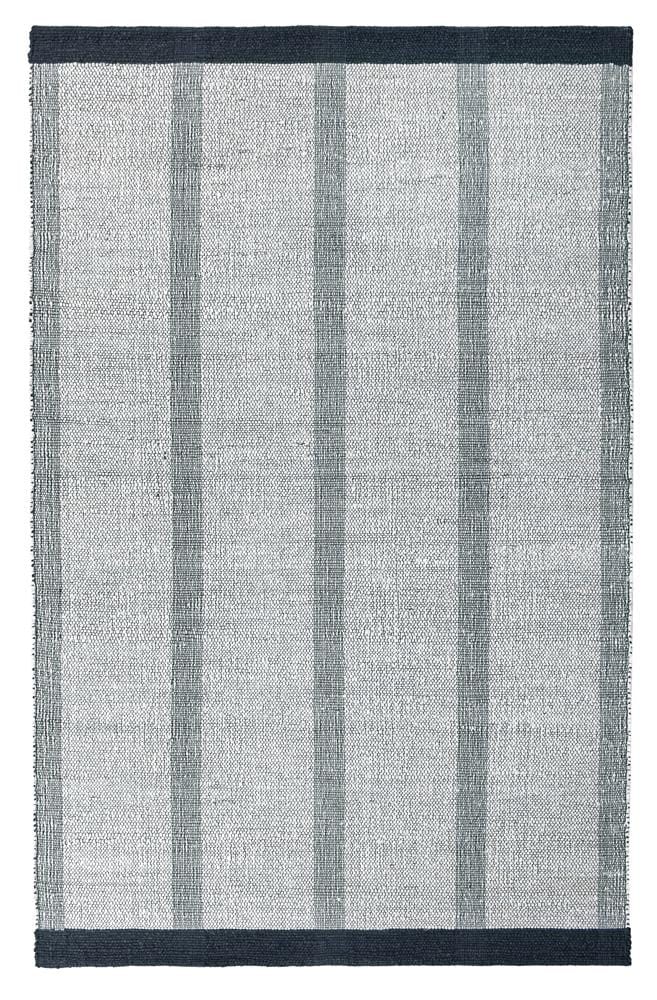 Villa by Classic Home - Kochi Jute Blend Striped Area Rug  - 9W - Ivory, Black - 30091616 veiw 1