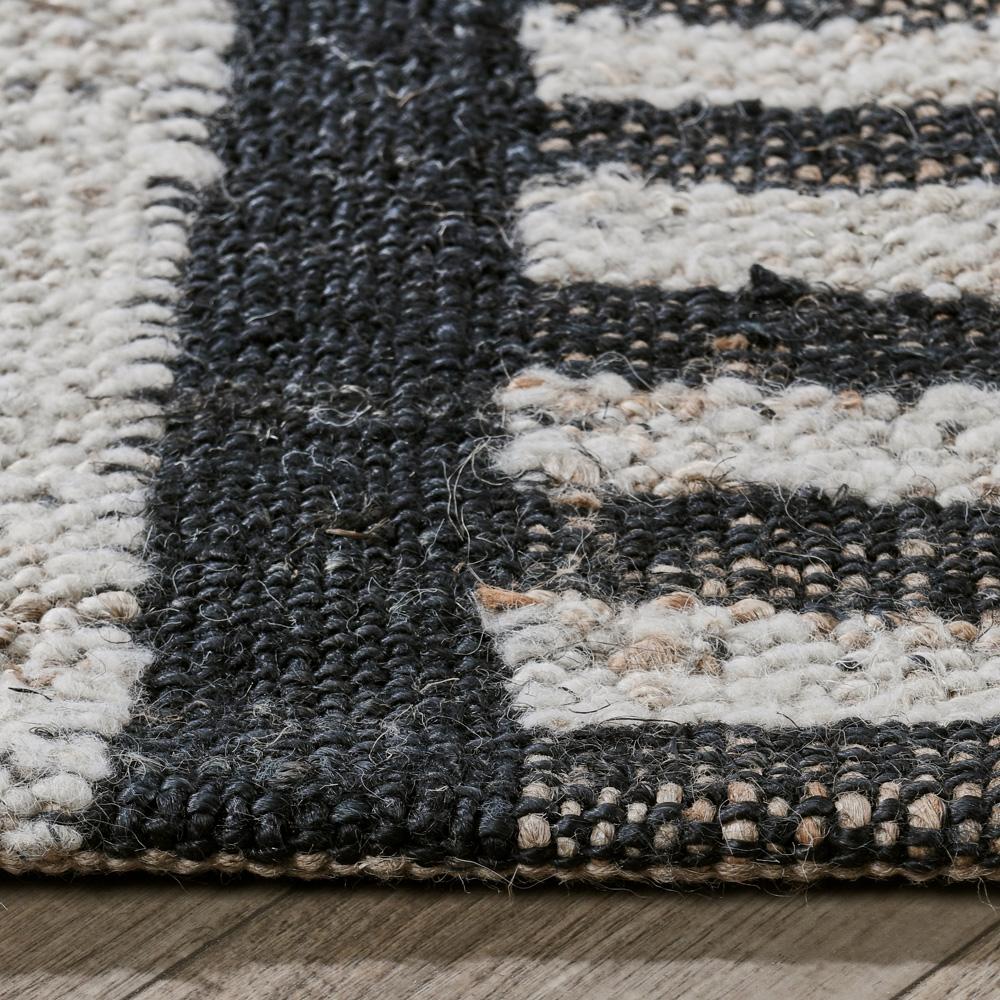 Villa by Classic Home - Kofu Striped Accent Rug  - 9W - Natural, Black - 30091636 veiw 2