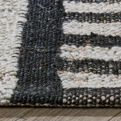 Villa by Classic Home - Kofu Striped Accent Rug  - 9W - Natural, Black - 30091636 veiw 2