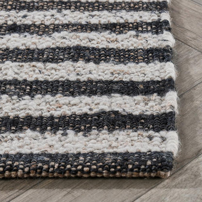 Villa by Classic Home - Kofu Striped Accent Rug  - 9W - Natural, Black - 30091636 veiw 3