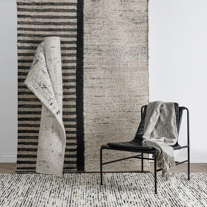 Villa by Classic Home - Kofu Striped Accent Rug  - 9W - Natural, Black - 30091636 veiw 4