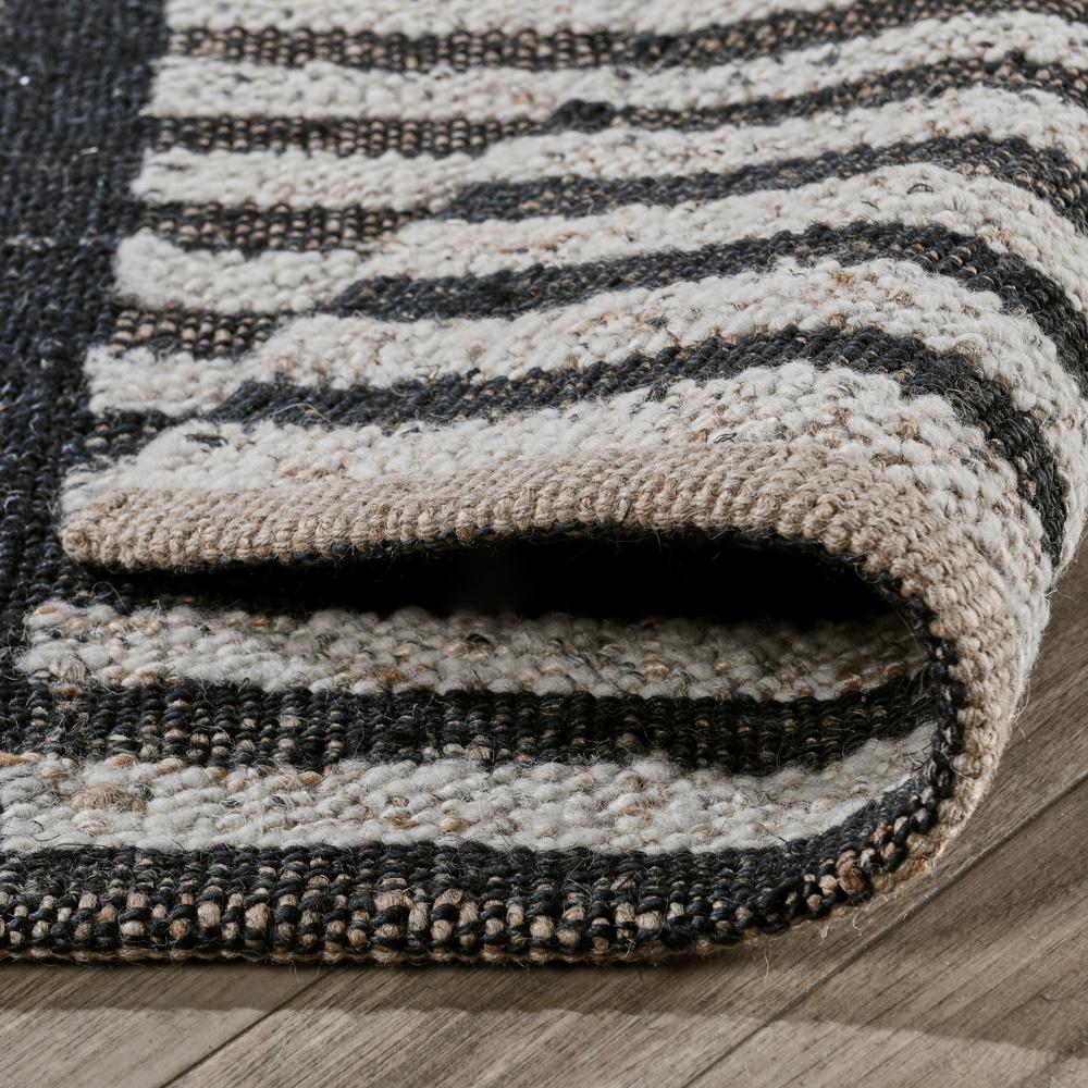 Villa by Classic Home - Kofu Striped Accent Rug  - 9W - Natural, Black - 30091636 veiw 5