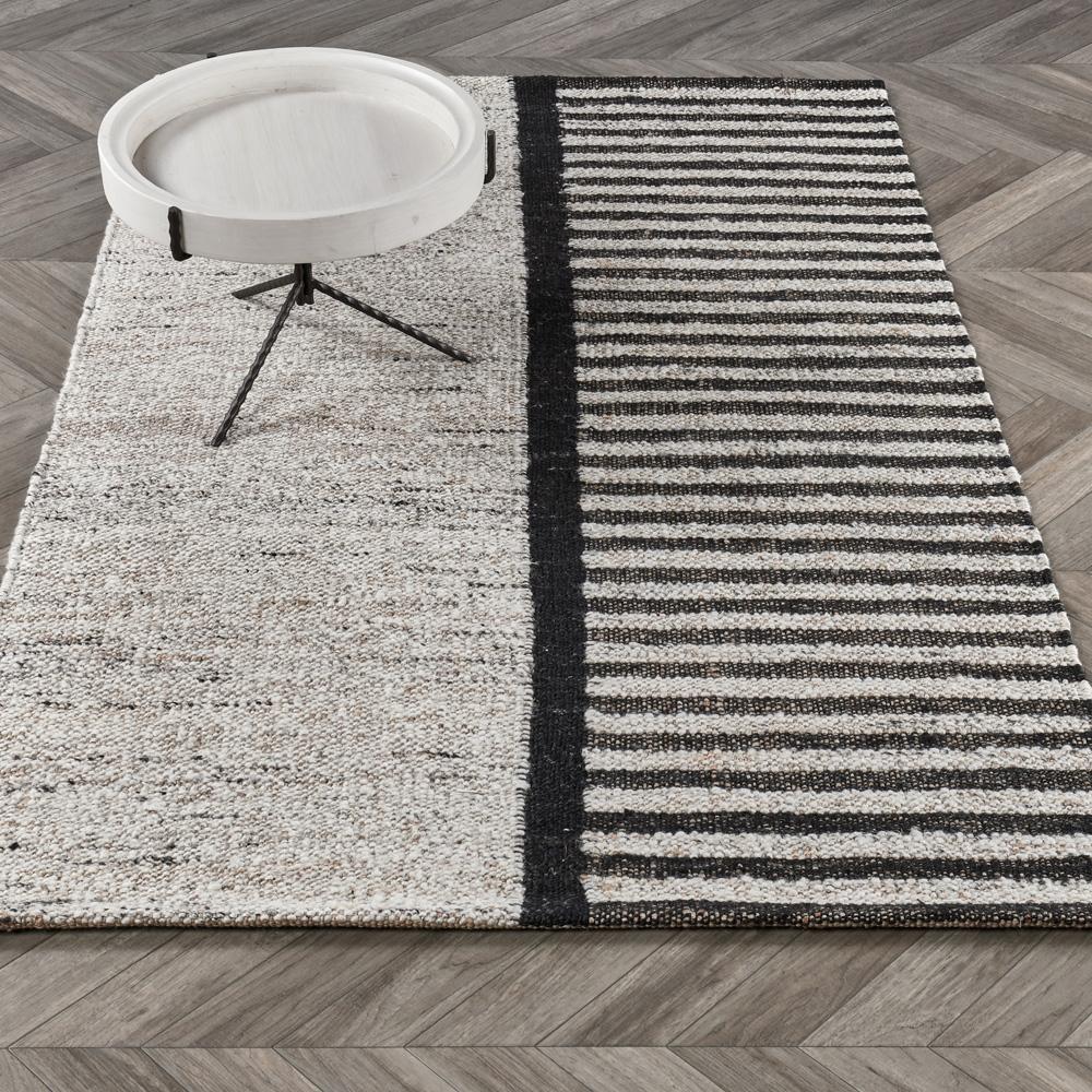 Villa by Classic Home - Kofu Striped Accent Rug  - 9W - Natural, Black - 30091636 veiw 6