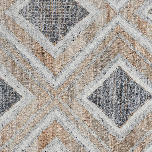 Villa by Classic Home - Lagos Blue Multi Handwoven Area Rug  - 5W - Blue Multi - 30090894 veiw 2