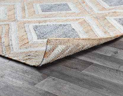 Villa by Classic Home - Lagos Blue Multi Handwoven Area Rug  - 5W - Blue Multi - 30090894 veiw 3