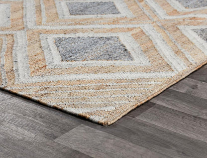Villa by Classic Home - Lagos Blue Multi Handwoven Area Rug  - 5W - Blue Multi - 30090894 veiw 4