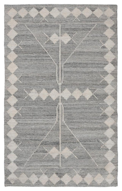 Villa by Classic Home - Lexington Indoor Outdoor Handwoven Gray Area Rug  - 5W - Gray Multi  - 30132104 veiw 1