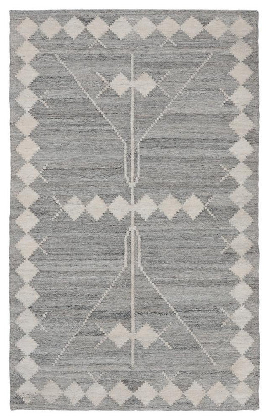 Villa by Classic Home - Lexington Indoor Outdoor Handwoven Gray Area Rug  - 8W - Gray Multi  - 30132105 veiw 1