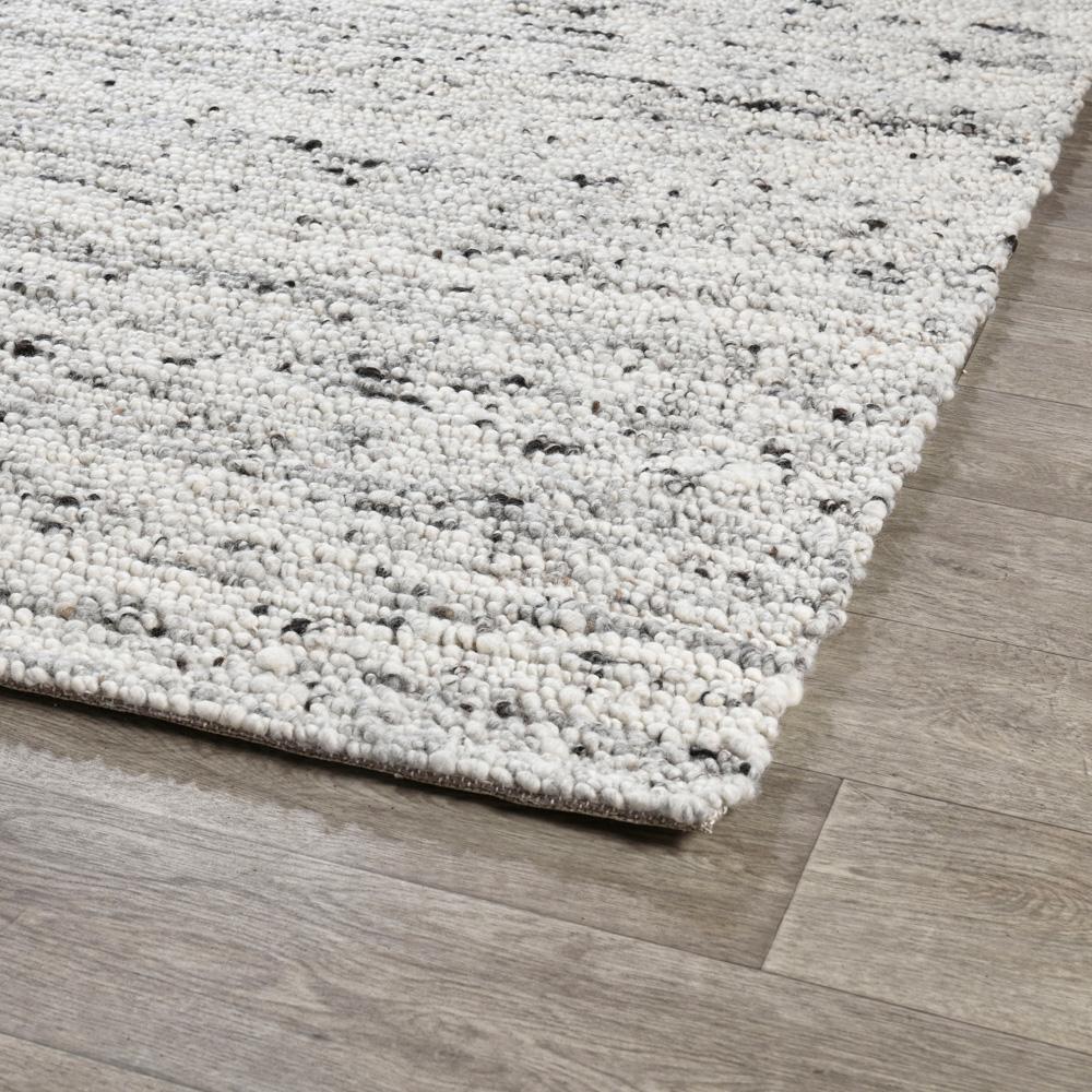 Villa by Classic Home - Loomis Heathered Wool Area Rug  - 8W - Ivory, Gray - 30091565 veiw 2