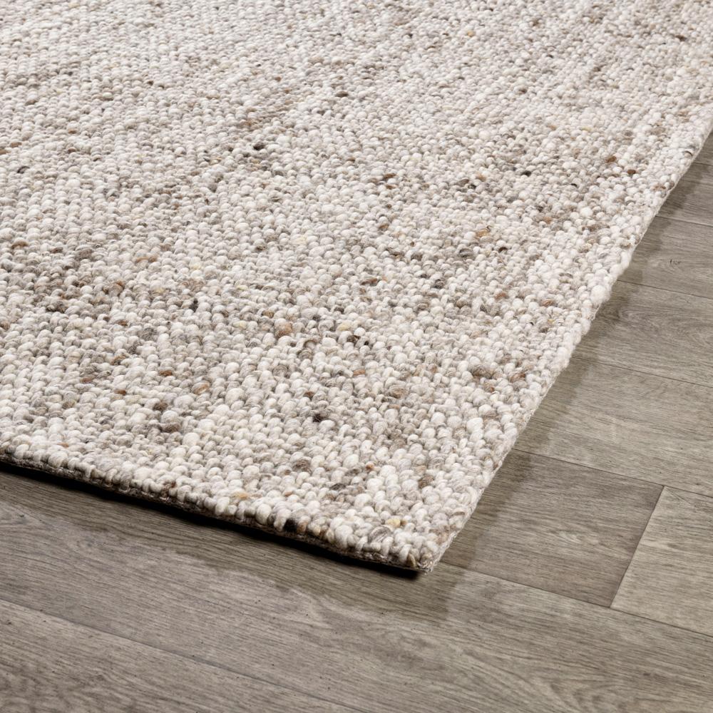 Villa by Classic Home - Loomis Heathered Wool Area Rug  - 2W - Ivory, Natural - 30091550 veiw 2