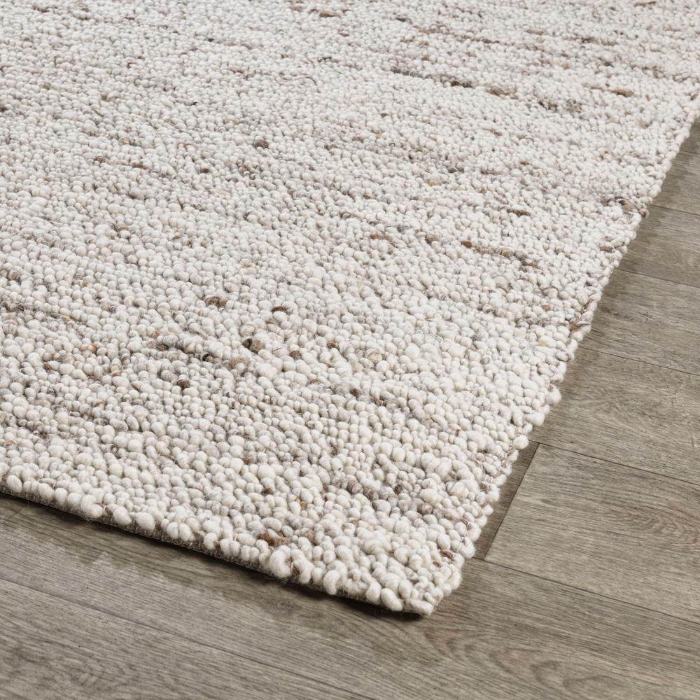 Villa by Classic Home - Loomis Heathered Wool Area Rug  - 9W - Ivory, Natural - 30091556 veiw 2