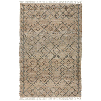 Villa by Classic Home - Manistique Beige And Green Accent Rug  - 5W - Natural/ Sage - 30090804 veiw 1