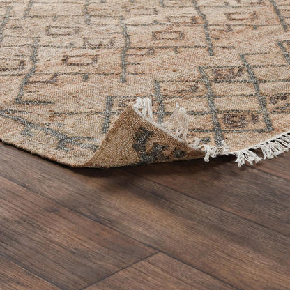 Villa by Classic Home - Manistique Beige And Green Accent Rug  - 5W - Natural/ Sage - 30090804 veiw 4