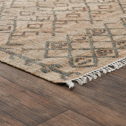 Villa by Classic Home - Manistique Beige And Green Accent Rug  - 5W - Natural/ Sage - 30090804 veiw 5
