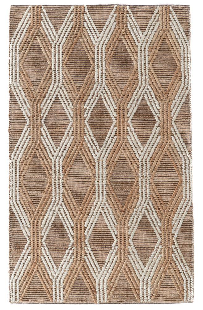 Villa by Classic Home - Manitou Jute Cotton Accent Rug  - 9W - Natural, Ivory - 30091506 veiw 1