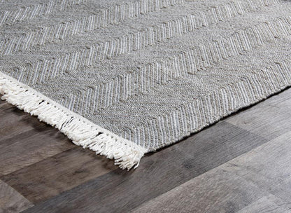 Villa by Classic Home - Miller Handwoven Indoor Outdoor Area Rug  - 8W - Stone Gray - 30131935 veiw 3