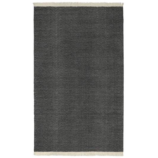 Villa by Classic Home - Miller Handwoven Indoor Outdoor Area Rug  - 9W - Dark Gray - 30131916 veiw 1