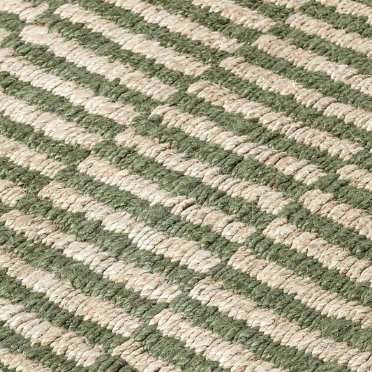 Villa by Classic Home - Monterey 8X10 Jute Handwoven Sustainable Green Accent Area Rug - 8W - Green - 30091745 veiw 2