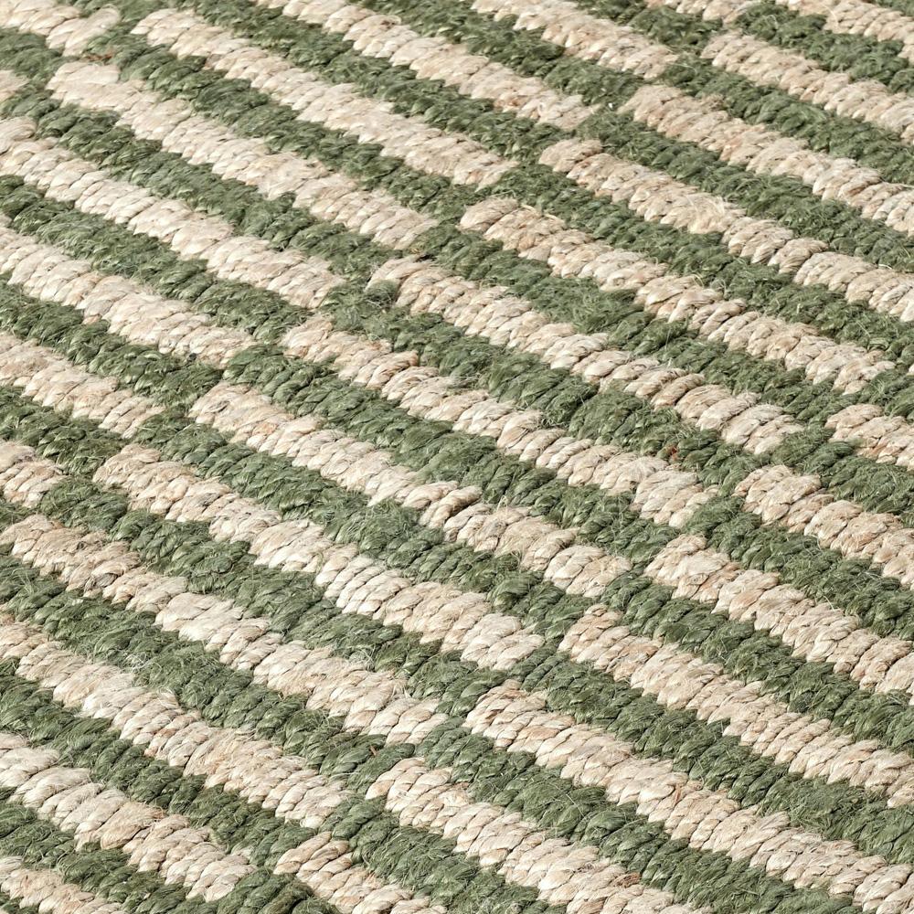 Villa by Classic Home - Monterey 5X8 Jute Handwoven Sustainable Green Accent Area Rug - 9W - Green - 30091746 veiw 2