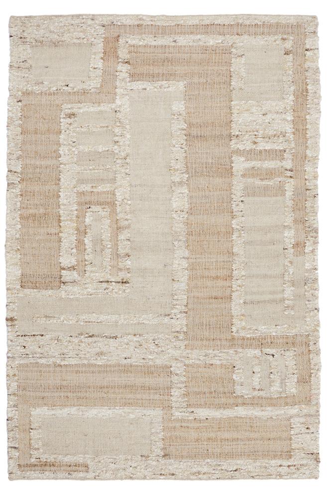 Villa by Classic Home - Muda Wool Blend Area Rug  - 2W - Natural, Ivory - 30091240 veiw 1