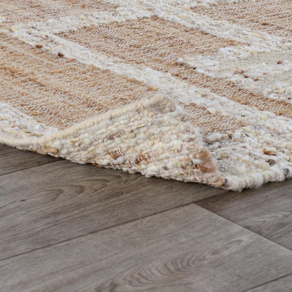 Villa by Classic Home - Muda Wool Blend Area Rug  - 5W - Natural, Ivory - 30091244 veiw 3