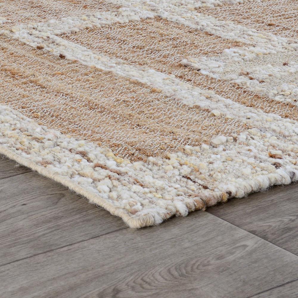 Villa by Classic Home - Muda Wool Blend Area Rug  - 9W - Natural, Ivory - 30091246 veiw 2