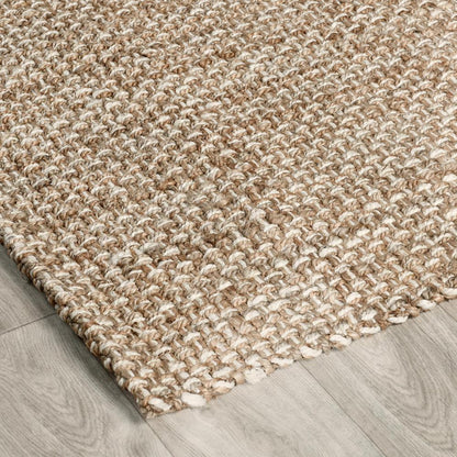 Villa by Classic Home - Panama 5X8 Jute Handwoven Sustainable Beige Accent Area Rug - 5W - Beige - 30091804 veiw 3