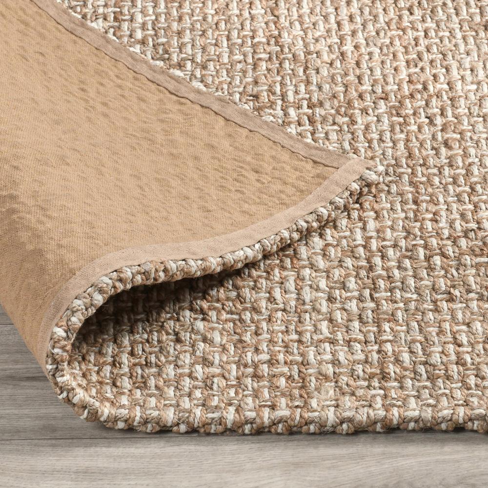 Villa by Classic Home - Panama 5X8 Jute Handwoven Sustainable Beige Accent Area Rug - 5W - Beige - 30091804 veiw 4