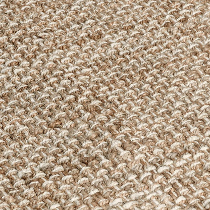 Villa by Classic Home - Panama 8X10 Jute Handwoven Sustainable Beige Accent Area Rug - 8W - Beige - 30091805 veiw 2