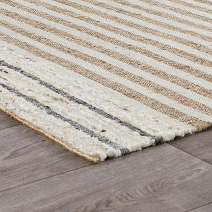 Villa by Classic Home - Pego Wool Blend Area Rug  - 8W - Natural, Multi - 30091225 veiw 5