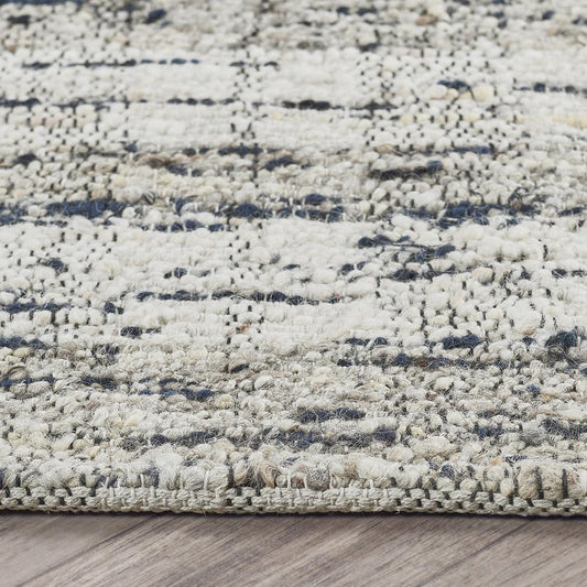 Villa by Classic Home - Perth Wool Blend Area Rug  - 5W - Blue, Natural - 30091664 veiw 2
