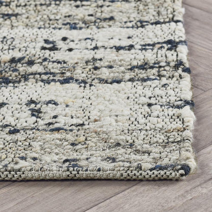 Villa by Classic Home - Perth Wool Blend Area Rug  - 5W - Blue, Natural - 30091664 veiw 3