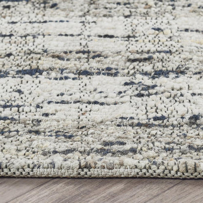Villa by Classic Home - Perth Wool Blend Area Rug  - 8W - Blue, Natural - 30091665 veiw 2