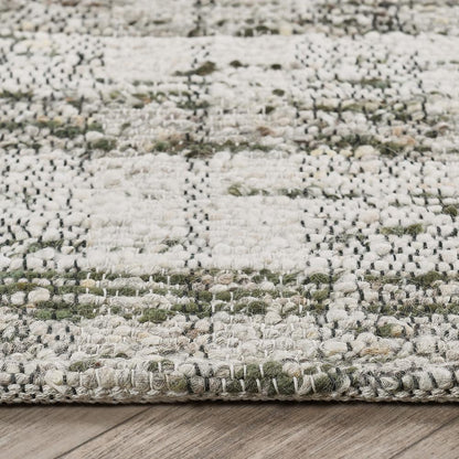 Villa by Classic Home - Perth Wool Blend Area Rug  - 9W - Green, Natural - 30091676 veiw 2