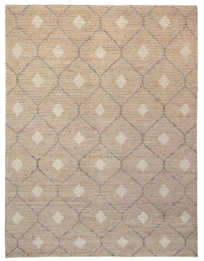 Villa by Classic Home - Reign Diamond Hand-Woven Area Rug  - 9W - Natural/Beige/Gray - 30045106 veiw 1