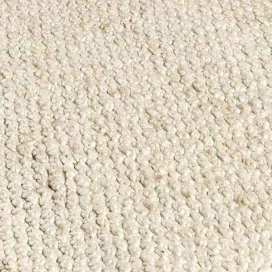 Villa by Classic Home - Santa Cruz 5X8 Jute Handwoven Sustainable Ivory Accent Area Rug - 5W - Ivory - 30091774 veiw 2
