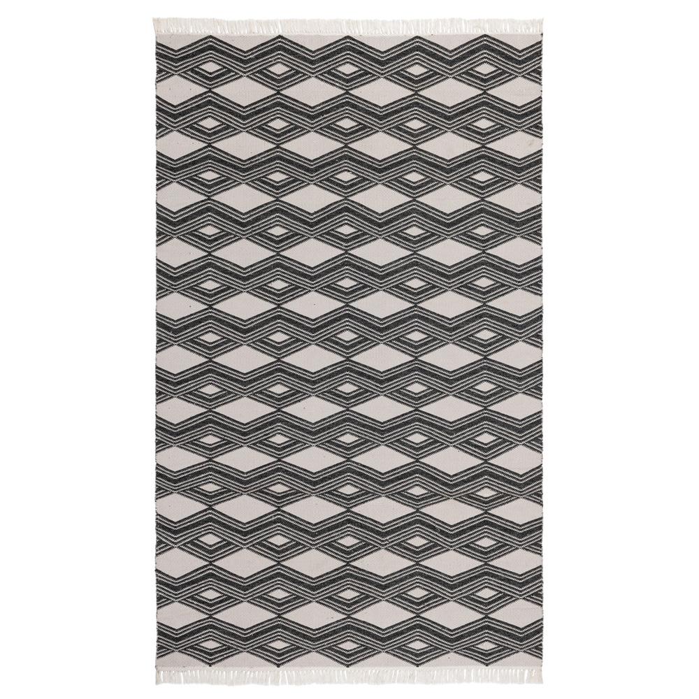 Villa by Classic Home - Saugatuck Indoor Outdoor Charcoal Accent Rug  - 2W - Charcoal - 30131940 veiw 1