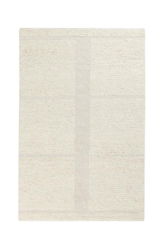 Villa by Classic Home - Sinclair 9X12 Handwoven Wool Fabric Accent Area Rug In Ivory - 9W - Ivory - 30091866 veiw 1