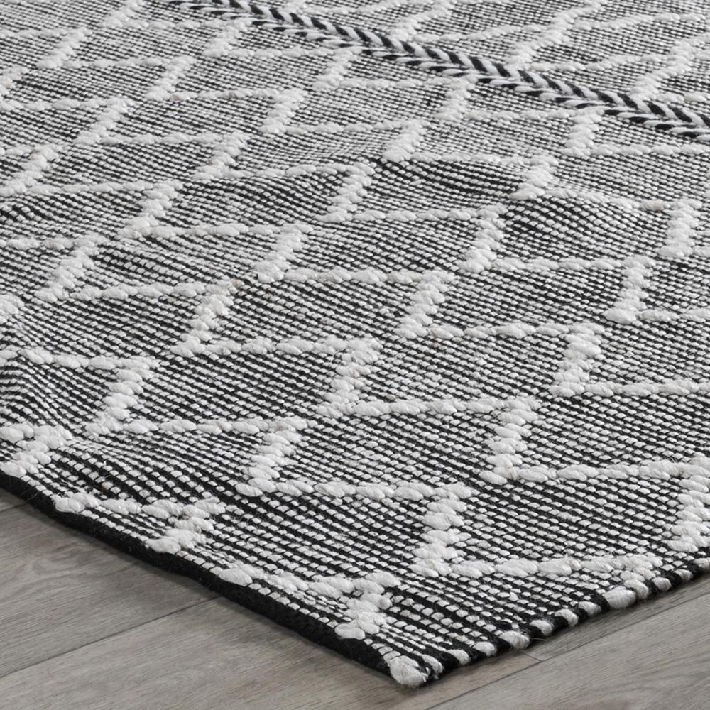 Villa by Classic Home - Sonora Indoor Outdoor Accent Rug  - 5W - Black, Ivory - 30132304 veiw 2