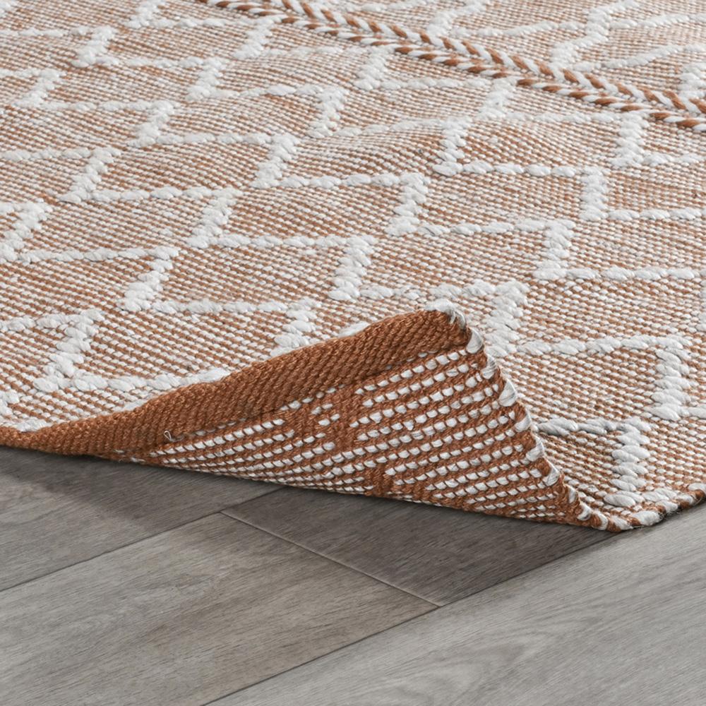 Villa by Classic Home - Sonora Indoor Outdoor Accent Rug  - 2W - Terracotta, Ivory - 30132310 veiw 3
