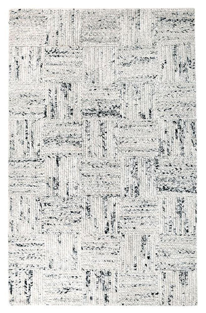 Villa by Classic Home - Sosa Abstract Wool Blend Area Rug  - 9W - Ivory, Black - 30091646 veiw 1