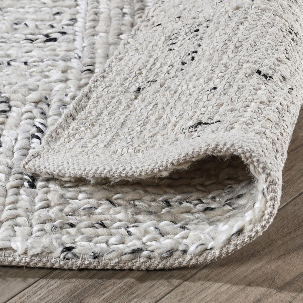 Villa by Classic Home - Sosa Abstract Wool Blend Area Rug  - 9W - Ivory, Black - 30091646 veiw 5