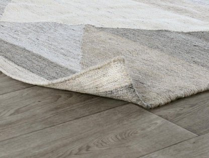 Villa by Classic Home - Tierney Indoor Outdoor Handwoven Gray Multi Area Rug  - 5W - Gray Multi  - 30132134 veiw 2