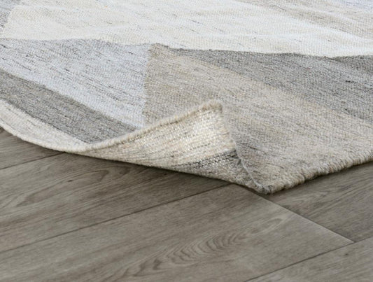Villa by Classic Home - Tierney Indoor Outdoor Handwoven Gray Multi Area Rug  - 9W - Gray Multi  - 30132136 veiw 2