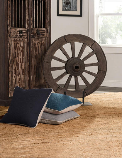 Villa by Classic Home - Zandra Soumak Handspun Jute Area Rug  - 8W - Natural - 30038515 veiw 4
