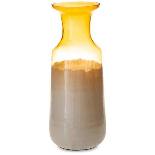 Signature Design by Ashley - Wynburg Vase in White/Amber - A2000723 veiw 1